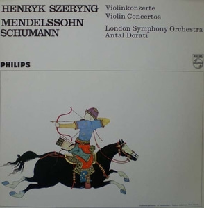 Mendelssohn/Schumann- Violin Concertos- Szeryng/Dorati 중고 수입 오리지널 아날로그 LP