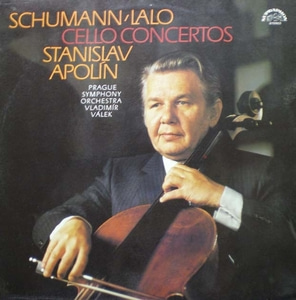 Schumann/Lalo - Cello Concertos - Apolin/Valek 중고 수입 오리지널 아날로그 LP
