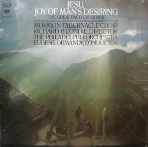Great Bach Choruses-Jesu, joy of man`s desiring 외 (오리지널 미개봉) 중고 수입 오리지널 아날로그 LP