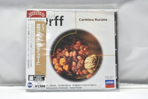 Orff[오르프] ㅡ수입 미개봉 클래식 CD