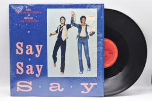 Paul McCartney/Michael Jackson[폴 맥카트니/마이클 잭슨]-Say Say Say  중고 수입 오리지널 아날로그 LP