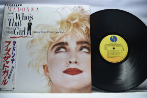 Madonna [마돈나] - Who&#039;s That Girl (Original Motion Picture Soundtrack) ㅡ 중고 수입 오리지널 아날로그 LP