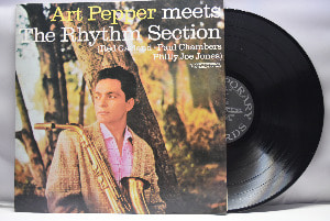 Art Pepper [아트 페퍼] ‎- Art Pepper Meets The Rhythm Section  - 중고 수입 오리지널 아날로그 LP