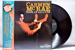Carmen McRae [카르맨 맥레이] – Book Of Ballads - 중고 수입 오리지널 아날로그 LP