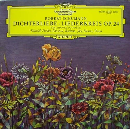 Schumann-시인의 사랑 외-Fischer-Dieskau/Demus 중고 수입 오리지널 아날로그 LP
