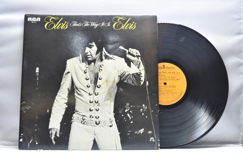 Elvis[엘비스]-That&#039;s the way it is 중고 수입 오리지널 아날로그 LP