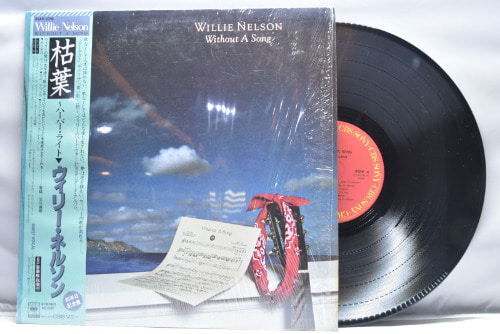 Willie Nelson ‎[윌리 넬슨] – Without A Song ㅡ 중고 수입 오리지널 아날로그 LP