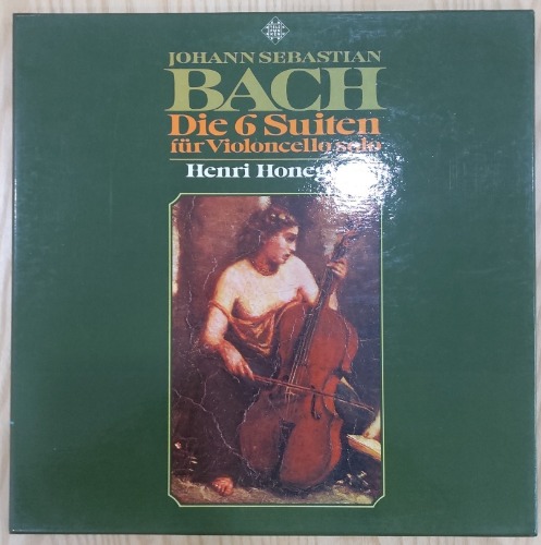 Bach - 6 Cello Suites complete - Henri Honegger 3LP