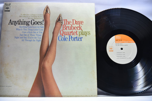 The Dave Brubeck Quartet [데이브 브루벡] ‎- Anything Goes! The Dave Brubeck Quartet Plays Cole Poeter - 중고 수입 오리지널 아날로그 LP