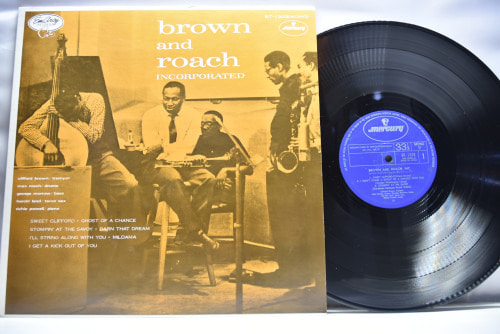 Brown And Roach Incorporated [클리포드 브라운, 맥스 로치] ‎- Brown And Roach Incorporated  - 중고 수입 오리지널 아날로그 LP