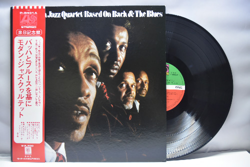 The Modern Jazz Quartet [모던 재즈 쿼텟]‎ - Based on Bach and The Blues - 중고 수입 오리지널 아날로그 LP