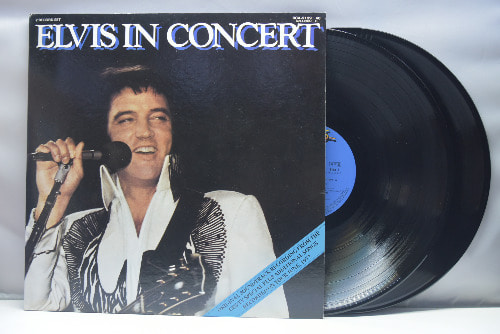 Elvis Presley [엘비스 프레슬리] - Elvis In Concert ㅡ 중고 수입 오리지널 아날로그 2LP