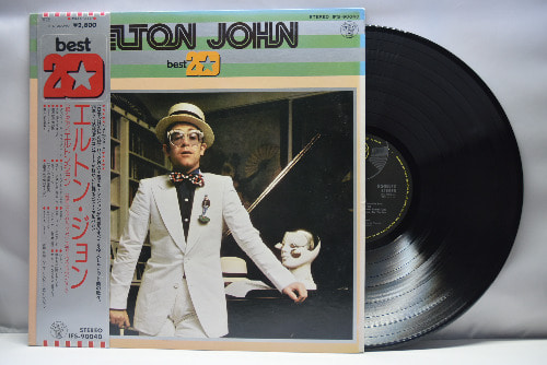 Elton John [엘튼 존] - Best 20 ㅡ 중고 수입 오리지널 아날로그 LP