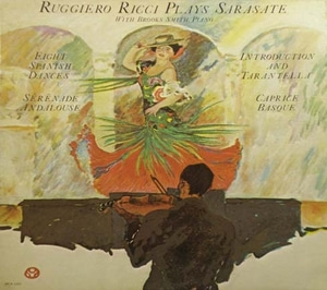 Sarasate - Spanish Dances 外 - Ruggiero Ricc 중고 수입 오리지널 아날로그 LP