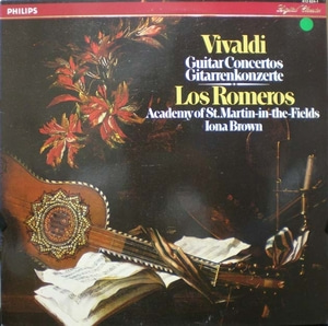 Vivaldi-Guitar Concertos-Los Romeros/Brown 중고 수입 오리지널 아날로그 LP