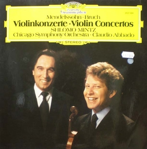 Mendelssohn/Bruch-Violin Concertos-Mintz/Abbado 중고 수입 오리지널 아날로그 LP