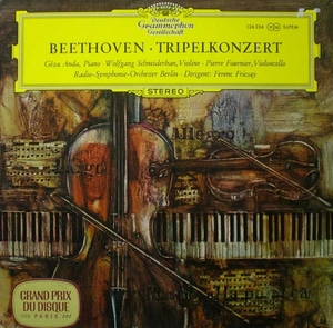 Beethoven- Triple Concerto- Anda/Schneiderhan/Fournier 중고 수입 오리지널 아날로그 LP