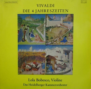 Vivaldi- 4 Seasons- Bobesco/Heidelberger Kammerorcherter 중고 수입 오리지널 아날로그 LP