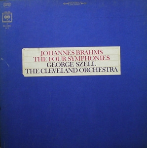 Brahms-The Four Symphonies-George Szell (3LP Box) 중고 수입 오리지널 아날로그 LP