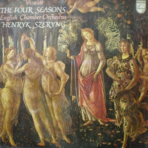 VIvaldi- The Four Seasons- Szeryng 중고 수입 오리지널 아날로그 LP