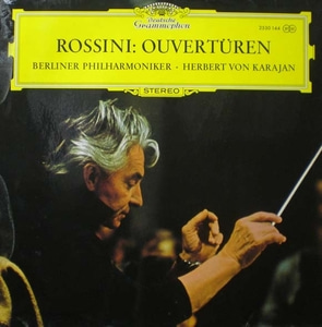 Rossini- Overtures- Karajan 중고 수입 오리지널 아날로그 LP