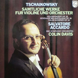 Tchaikovsky-Violin Concerto 외-Accardo 중고 수입 오리지널 아날로그 LP