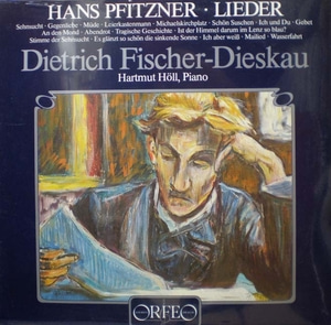 Pfitzner- Selected Songs- Fischer-Dieskau/Holl (오리지널 미개봉반) 중고 수입 오리지널 아날로그 LP