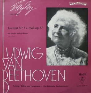 Beethoven-Piano Concerto No.3-Ney/Hoogstraten 중고 수입 오리지널 아날로그 LP