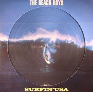 [수입] The BEACH BOYS - Surfin USA  픽처 디스크 LP 미개봉 신품