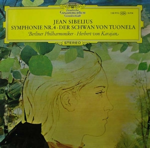 Sibelius- The Swan of Tuonela/Symphony No.4- Karajan 중고 수입 오리지널 아날로그 LP