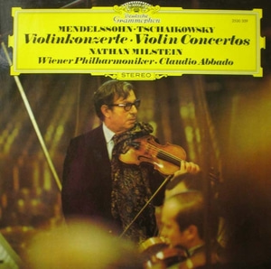 Mendelssohn/Tchaikovsky-Violin Concertos-Milstein/Abbado 중고 수입 오리지널 아날로그 LP
