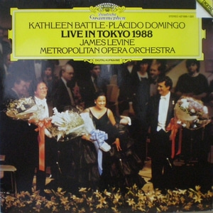 Live in Tokyo 1988 - Battle/Domingo/Levine 중고 수입 오리지널 아날로그 LP