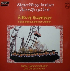 Folk Songs and Songs for Children-Vienna Boys Choir 중고 수입 오리지널 아날로그 LP