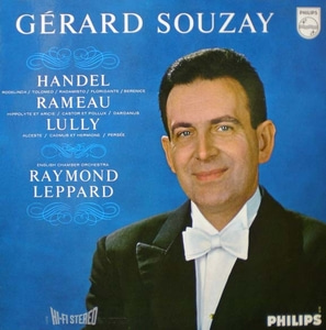 Handel/Rameau/Lully-Baroque Opera Arias-Souzay/Leppard 중고 수입 오리지널 아날로그 LP