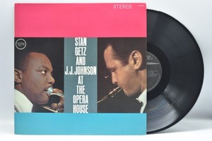 Stan Getz/J.J. Johnson[스탄 겟츠/J.J. 존슨]-At The Opera House  중고 수입 오리지널 아날로그 LP