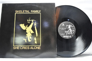 Skeletal Family - She Cries Alone ㅡ 중고 수입 오리지널 아날로그 LP