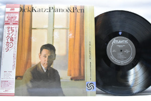 Dick Katz [딕 캇츠] ‎- Piano &amp; Pen  - 중고 수입 오리지널 아날로그 LP