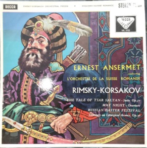 RIMSKY-KORSAKOV -  TSAR SALTAN/ MAY NIGHT OVERTURE/ RUSSIAN EASTER FESTIVAL - Ernest Ansermet