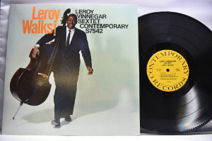 Leroy Vinnegar Sextet [르로이 빈네거] - Leroy Walks! (OJC) - 중고 수입 오리지널 아날로그 LP