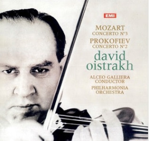 수입/ 모차르트 : 바이올린 협주곡 3번 / 프로코피에프 : 바이올린 협주곡 2번 모차르트 오이스트라흐 (David Oistrakh),갈리에라 (Alceo Galliera) (지휘자),오이스트라흐 (David Oistrakh),필하모니아 오케스트라 (Philharmonia Orchestra)