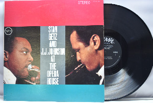 Stan Getz And JJ Johnson [스탄 게츠 &amp; J.J 존슨] - At The Opera House - 중고 수입 오리지널 아날로그 LP
