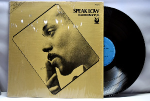 Walter Bishop Jr. Trio [월터 비숍 주니어] ‎- Speak Low - 중고 수입 오리지널 아날로그 LP